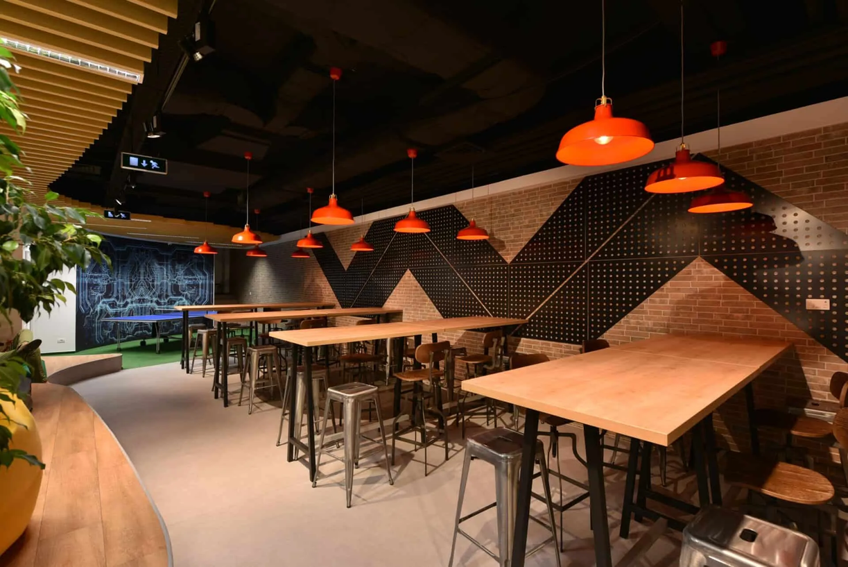 Cafeteria IBM - zona lounge