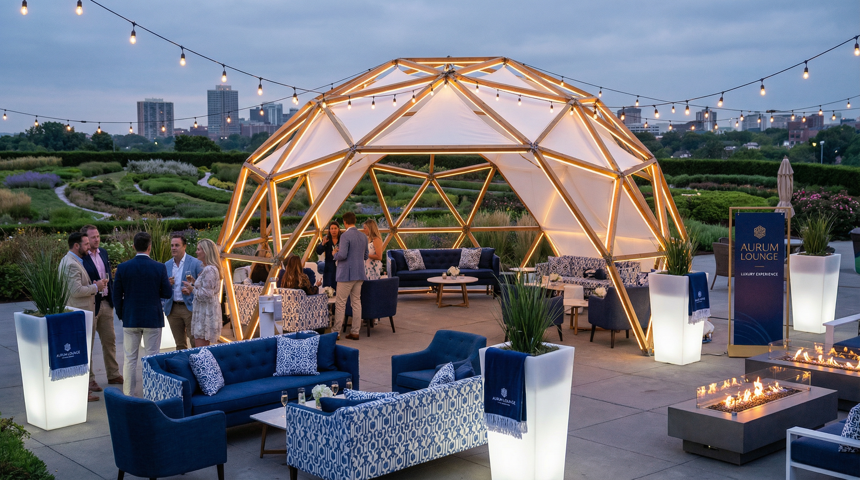 Eveniment Outdoor - lounge area