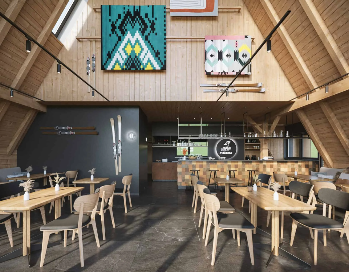 Zero Grade - interior și decorațiuni